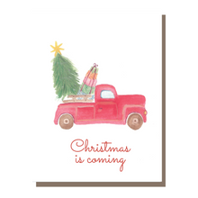 Load image into Gallery viewer, Christmas is coming - Christmas card
