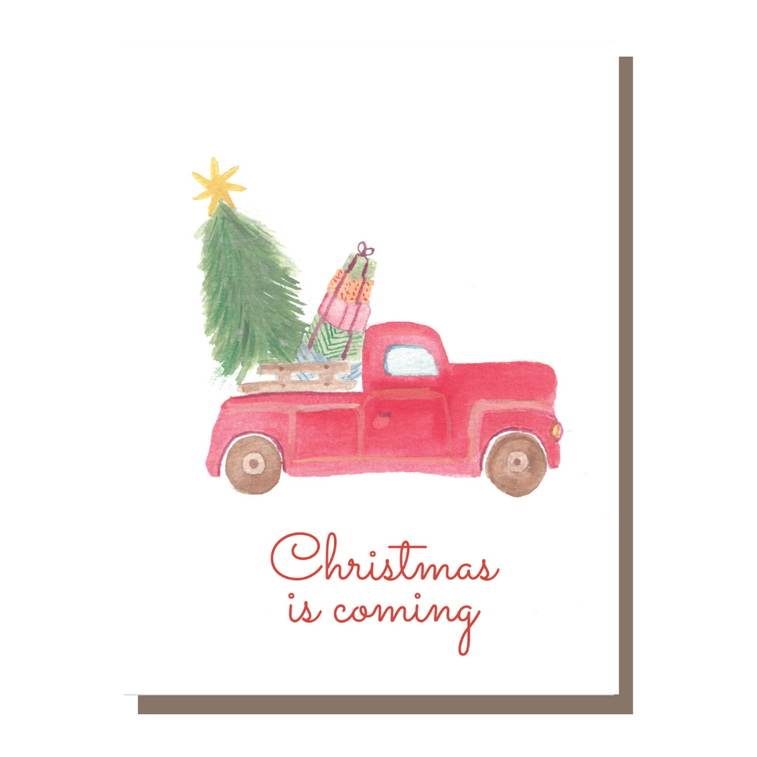 Christmas is coming - Christmas card