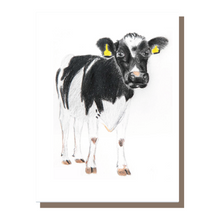 Load image into Gallery viewer, &#39;Camilla the Cow&#39; - Greeting Card
