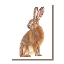 Load image into Gallery viewer, &#39;Harold the Hare&#39; - Greeting Card
