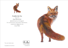 Load image into Gallery viewer, &#39;Freddie the Fox&#39; - Greeting Card
