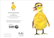 Load image into Gallery viewer, &#39;Dorothy the Duckling&#39; - Greeting Card
